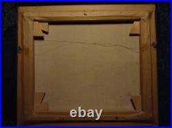 Michael N Oxenham Original Folk Art Mexican Women Fashion Portrait Oil Painting