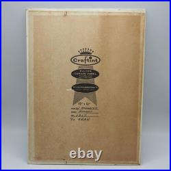 Mid Century Oil Painting Folk Art Pastoral Farm Scene