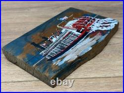 Mildred Feazel Memphis Folk Art The Sprague Mississippi River Steamboat #2429