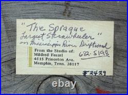 Mildred Feazel Memphis Folk Art The Sprague Mississippi River Steamboat #2429