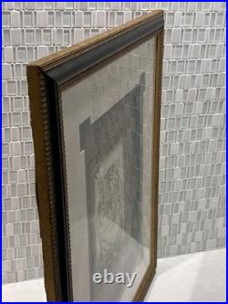 Mixed Media White Tiger Painting, Rare Art Gifts