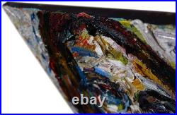 Modern Original Oil? Painting Vintage? Art Signed Portrait Female Buy For Sale Pop