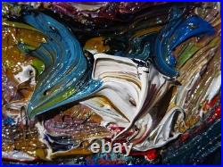Modern Original Oil? Painting Vintage? Art Signed Portrait Female Buy For Sale Pop