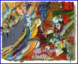Modern Original Oil? Painting? Vintage? Impressionist? Art Actor Signed Abstract A