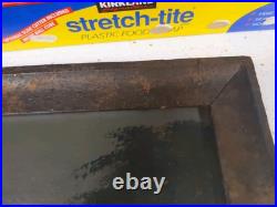 Mount Hood, OR oil painting on board small 17.5 X 8 Framed Folk Art Antique