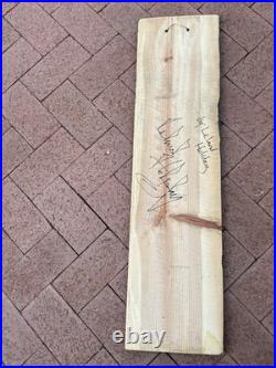 Navajo Painting Folk Art on Wood Crow Raven Leland Holiday 36 Native American