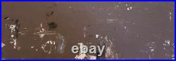 No. 691 Original Abstract Mixed Media Minimal Landscape Painting By K. A. Davis