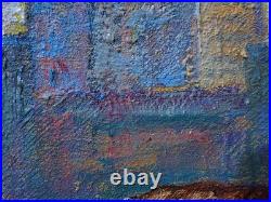 ORIGINAL OIL? PAINTING VINTAGE REALISM? ART SIGNED MAN LOVE DRESS POP FORMAL 30x24