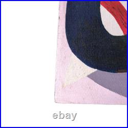 Oil Painting On Board ALBERT HOFFMAN Outsider Primitive Folk Art Abstract 1979 Oil Painting On Board ALBERT HOFFMAN Outsider Primitive Folk Art Abstract 1979