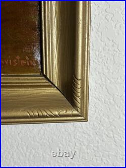 Oil on Canvas Painting of Indian Chief White Swan