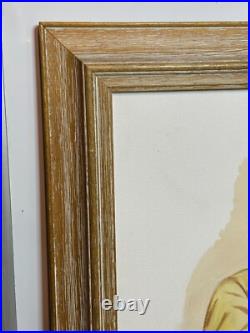 Original 90s BUTCH ANTHONY Seale AL 1995 #40th Painting Signed Folk Art Fiddler