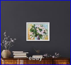Original Art Flowers Painting Floral Painting 9 x 12 Impasto Oil Painting