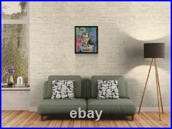 Original Bowie Painting Acrylic Contemporary Fine Art Decor Expressionist 16x20