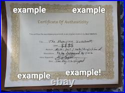 Original Floral Vase Painting 9x12 Acrylic Canvas Still Life Blue& Brown Bouquet