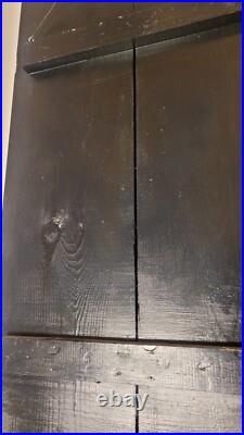 Original Folk Portrait Children Painting Wood Rare Large Set primative Rustic