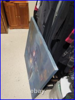 Original Outsider Art Large Modern Contemporary Painting 2025 NEW! GALLERY