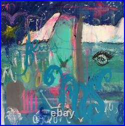 Original Painting on Canvas 18 x 18 Acrylic Signed