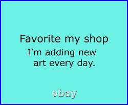 Original Portrait Painting Banjo Player Mountain Man Musician Country Folk Art