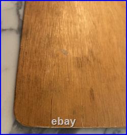 Original Vintage Antique Artists Painters Palette WOMENDIANAFLOWERTRAMP ART