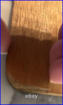 Original Vintage Antique Artists Painters Palette WOMENDIANAFLOWERTRAMP ART