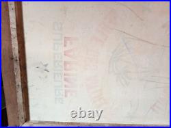 Original Vintage Signed E. Daniel Haitian Folk Art Oil Painting Market Scene