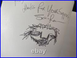 Outsider Artist Jesse Reno 2008 Original Mixed Media Painting wood Signed book