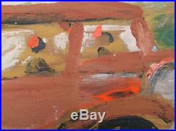 Outsider Folk Art Jimmy Lee Sudduth Painting Excellent Condition15 x 20