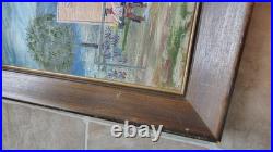 Outsider Folk Art Painting By BLACKSBURG VA Artist W. C. LOOP Titled Saloon