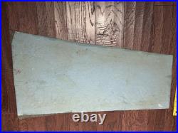 PURVIS YOUNG (1943-2010) Procession Outsider Art On Fabric 29x17 Miami