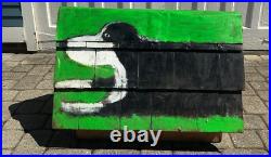 Painted Dog House by Outsider Artist EARL SWANIGAN (1965-2019)