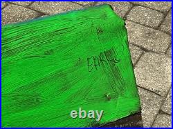 Painted Dog House by Outsider Artist EARL SWANIGAN (1965-2019)