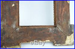 Pair of Tramp Art Folk Art Picture Frames Hand Crafted Wood Frame circa 1900