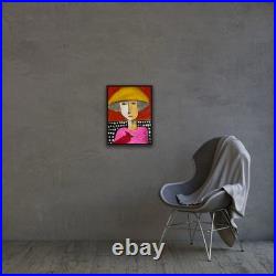 Portrait On Stretched Canvas 11x14 OOAK R. Arenz