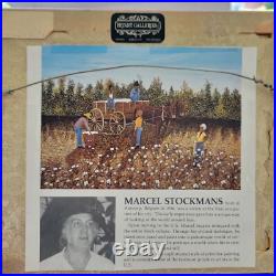 Primitive Folk Art Acrylic Painting By Marcel Stockmans