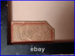 RARE PAINTING 1928 Water Color By 12 Yr Old, Peter Dewey, Warsaw Poland ORIG