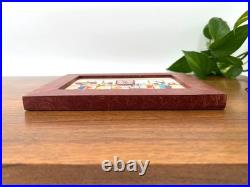 RARE Vintage Original Nancy Stewart Bassford Birthday Party Folk Art Painting