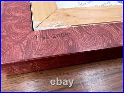 RARE Vintage Original Nancy Stewart Bassford Birthday Party Folk Art Painting