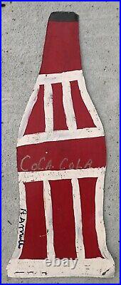 RA Miller Coke Coca-Cola Original Painting Southern Georgia Folk Outsider Art