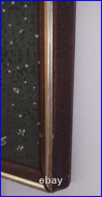 R. Iyuins Original Oil on Canvas Primitive Folk Art Farm Scene 21.5 X 25.5