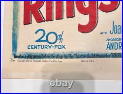 Rare Vtg 1951 Hand Painted Sunset Drive Inn Poster Folk Art Sign Moultrie, Ga