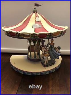 Retired Rare Jim Shore Disney Princess Carousel Display Base #401147 Pre-Owned