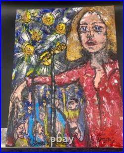 Reverend Bill Comeau Folk Art Painting Singer Musician Rock Star Outsider Reverend Bill Comeau Folk Art Painting Singer Musician Rock Star Outsider
