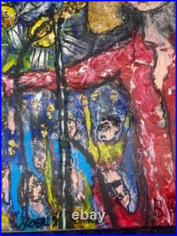 Reverend Bill Comeau Folk Art Painting Singer Musician Rock Star Outsider Reverend Bill Comeau Folk Art Painting Singer Musician Rock Star Outsider