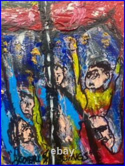 Reverend Bill Comeau Folk Art Painting Singer Musician Rock Star Outsider Reverend Bill Comeau Folk Art Painting Singer Musician Rock Star Outsider