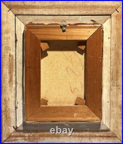 Robert Scott (American), VTG c. 1970's Orig. Folk Art O/C Parisian Street Scene