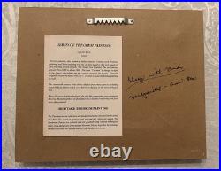 SIGNED ANN REA Folk Art Sheep with Birds Theorem Painting Oil On Velvet