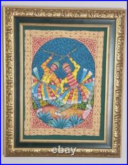 Saincilus Ismael Original Haitian Haiti Art Painting Major Jonc Baptiste