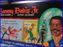 Sammy Davis Jr. African American Folk Art produced by John Edward Welch
