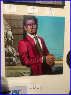 Sangre Azteca. Oil On Canvas 20X20 1/3 Paintings About Modern Mesoamerican Ppl Sangre Azteca. Oil On Canvas 20X20 1/3 Paintings About Modern Mesoamerican Ppl