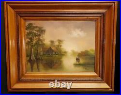 Signed 1981 Oil Painting Unidentified Artist 20x24